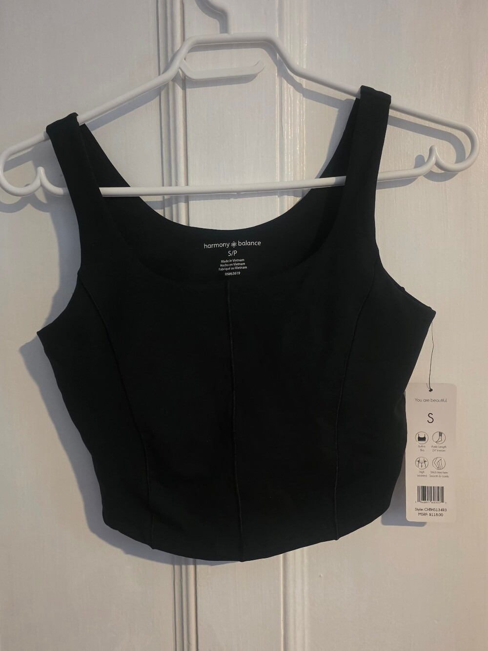 Harmony Balance Corset Tank Top